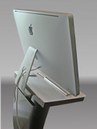 achterkant imac in standaard